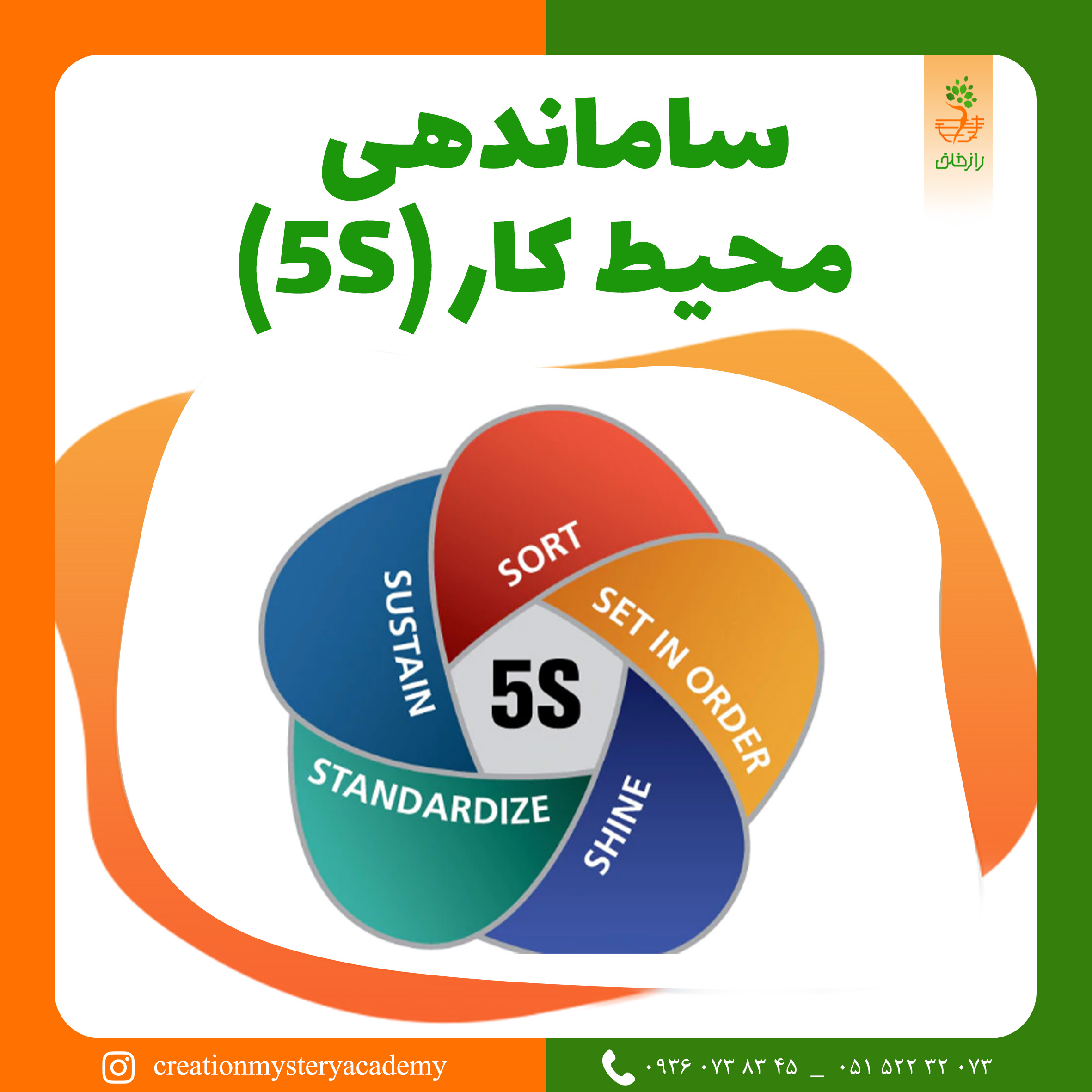ساماندهی محیط کار (5S)